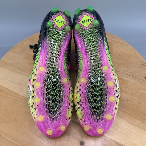 Under Armour Spotlight Clone 3.0 MC Mens Size 11 Football Cleats World Tour NEW - Picture 7 of 9